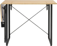 Pivot Sewing Table with Swingout Storage Panel