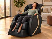 Full Body Massage Chair Designed for Complete Relaxation, Zero Gravity Position, 5 Automatic Programs, 8 Fixed Rollers — Lifestyle