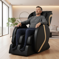 Full Body Massage Chair Designed for Complete Relaxation, Zero Gravity Position, 5 Automatic Programs, 8 Fixed Rollers